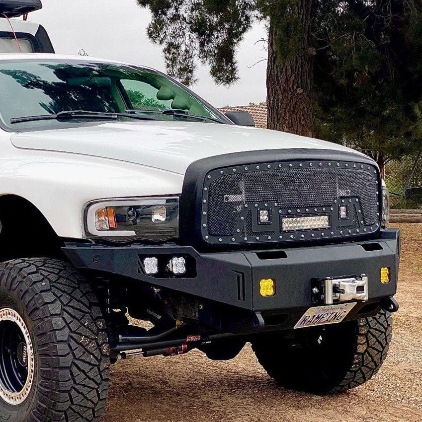 Chassis Unlimited Inc. Motor Vehicle Parts 2003-2005 RAM 2500/3500 OCTANE SERIES FRONT WINCH BUMPER