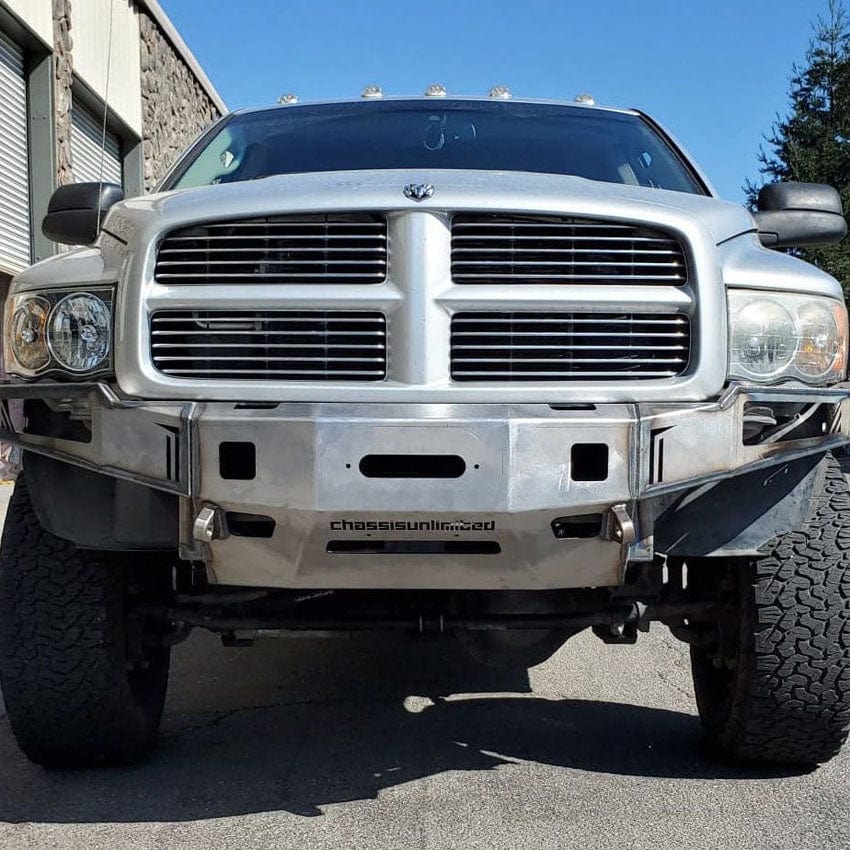 Chassis Unlimited Inc. Motor Vehicle Parts 2003-2005 RAM 2500/3500 OCTANE SERIES FRONT WINCH BUMPER