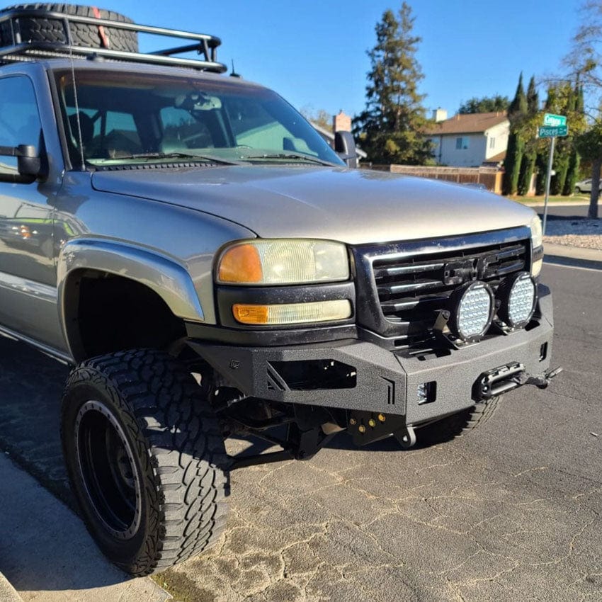 Chassis Unlimited Inc. Motor Vehicle Parts 2003-2006 GMC SIERRA 2500/3500 OCTANE FRONT WINCH BUMPER