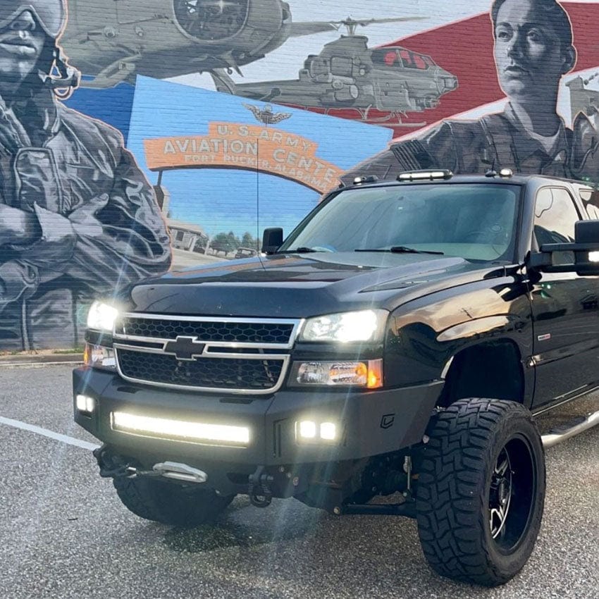 Chassis Unlimited Inc. Motor Vehicle Parts 2003-2007 CHEVY SILVERADO 2500/3500 OCTANE FRONT WINCH BUMPER