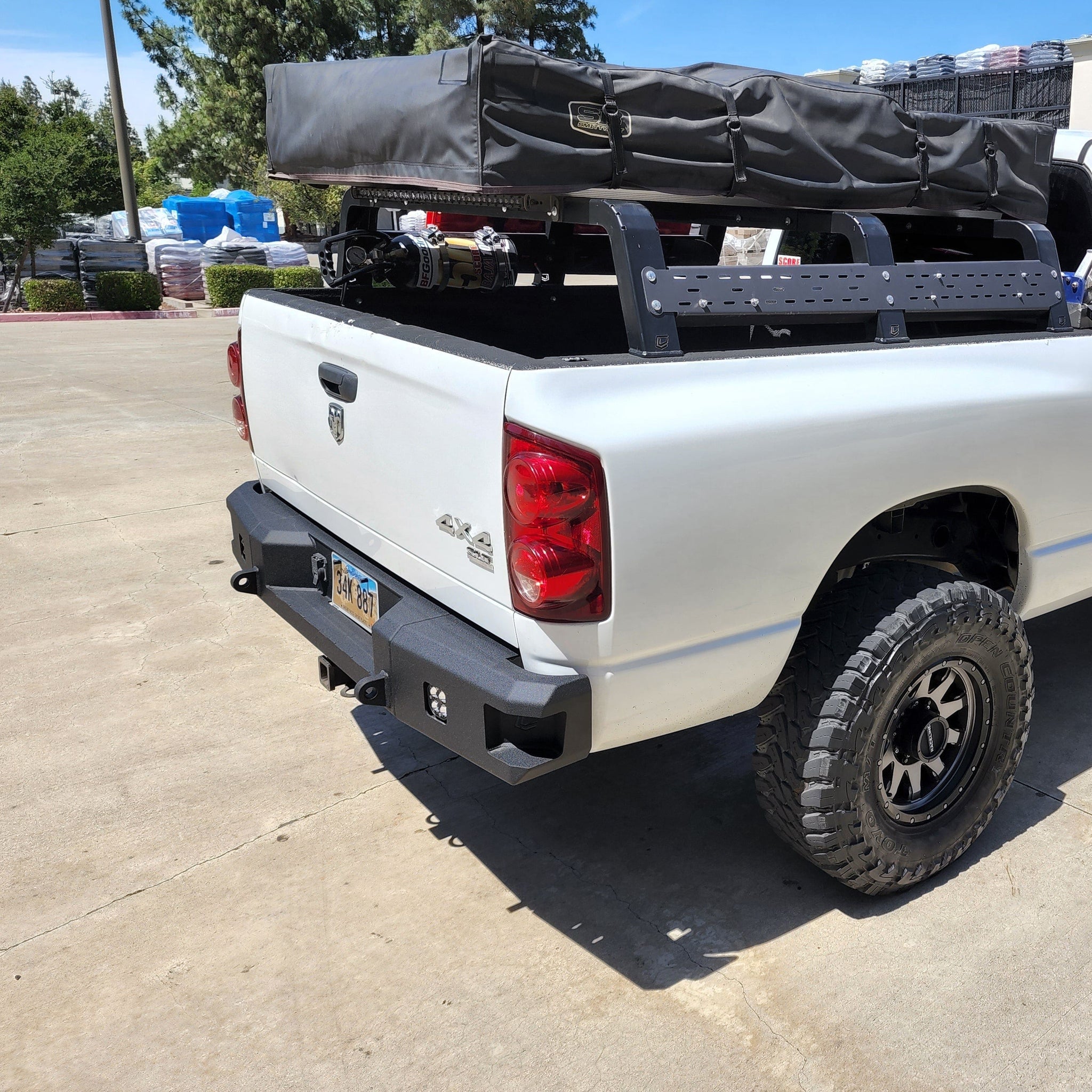 Chassis Unlimited Inc. Motor Vehicle Parts 2003-2009 RAM 1500/2500/3500 ATTITUDE SERIES REAR BUMPER