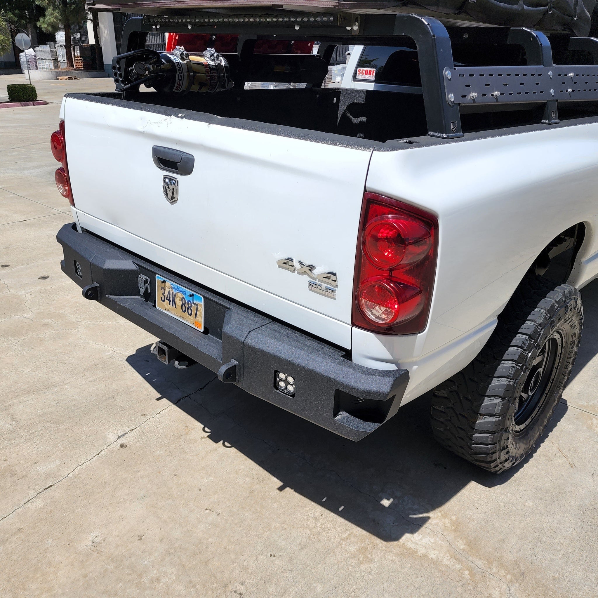 Chassis Unlimited Inc. Motor Vehicle Parts 2003-2009 RAM 1500/2500/3500 ATTITUDE SERIES REAR BUMPER