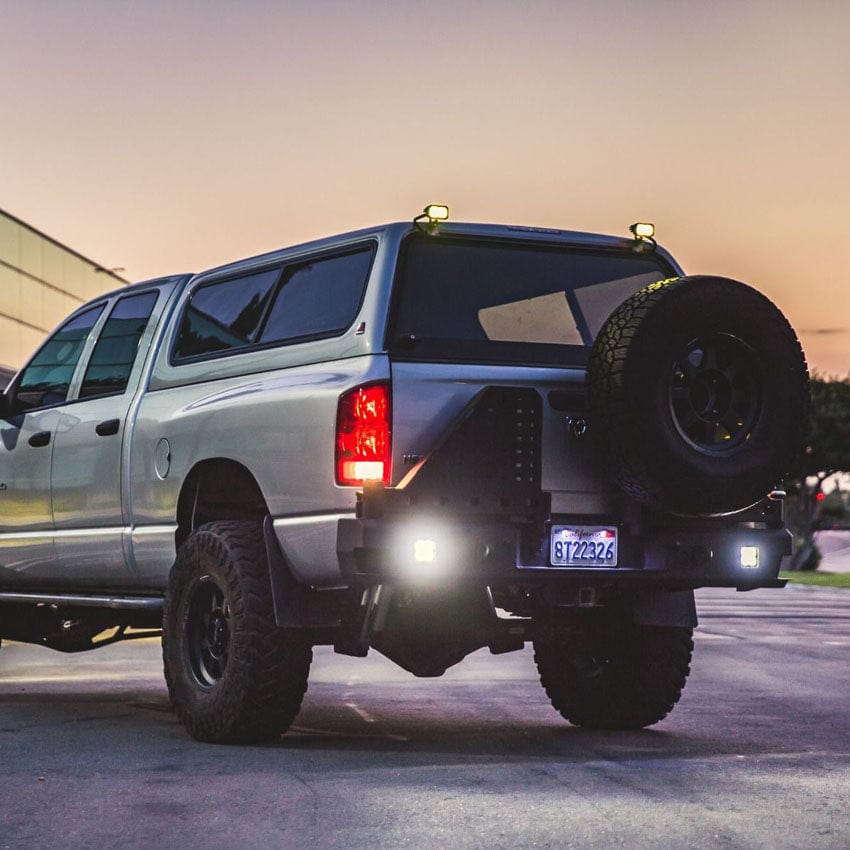 Chassis Unlimited Inc. Motor Vehicle Parts 2003-2009 RAM 2500/3500 OCTANE DUAL SWING OUT REAR BUMPER