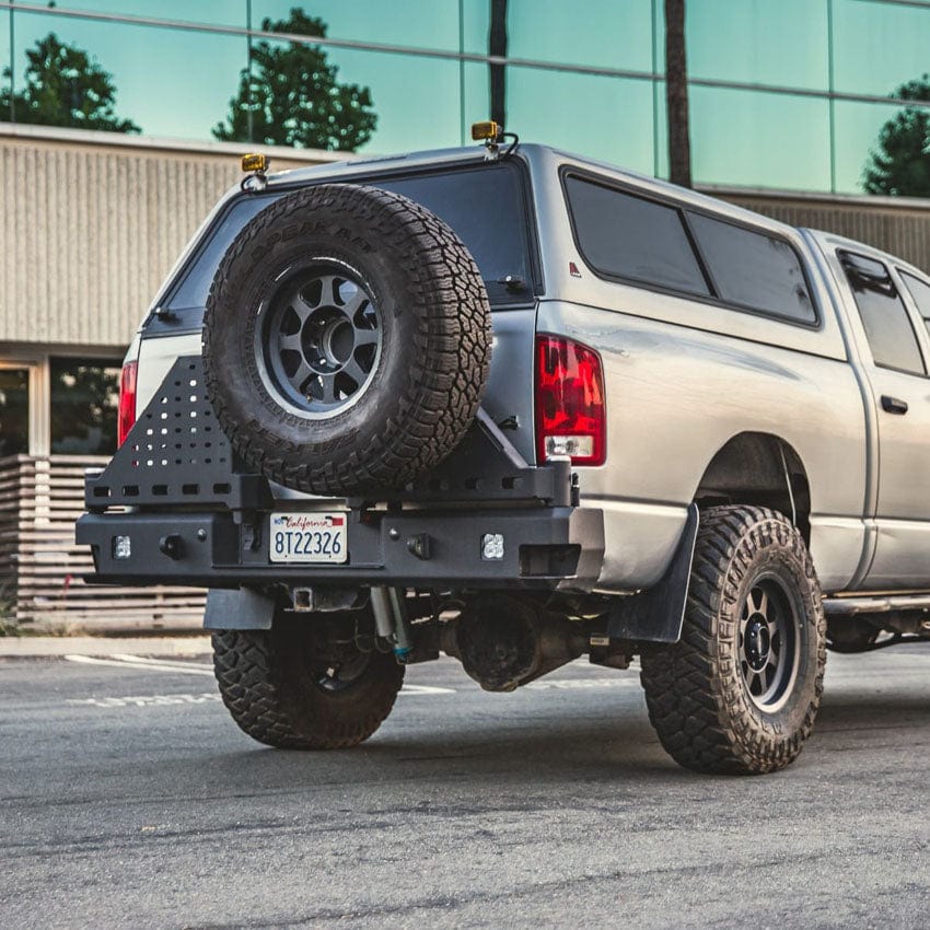 Chassis Unlimited Inc. Motor Vehicle Parts 2003-2009 RAM 2500/3500 OCTANE DUAL SWING OUT REAR BUMPER