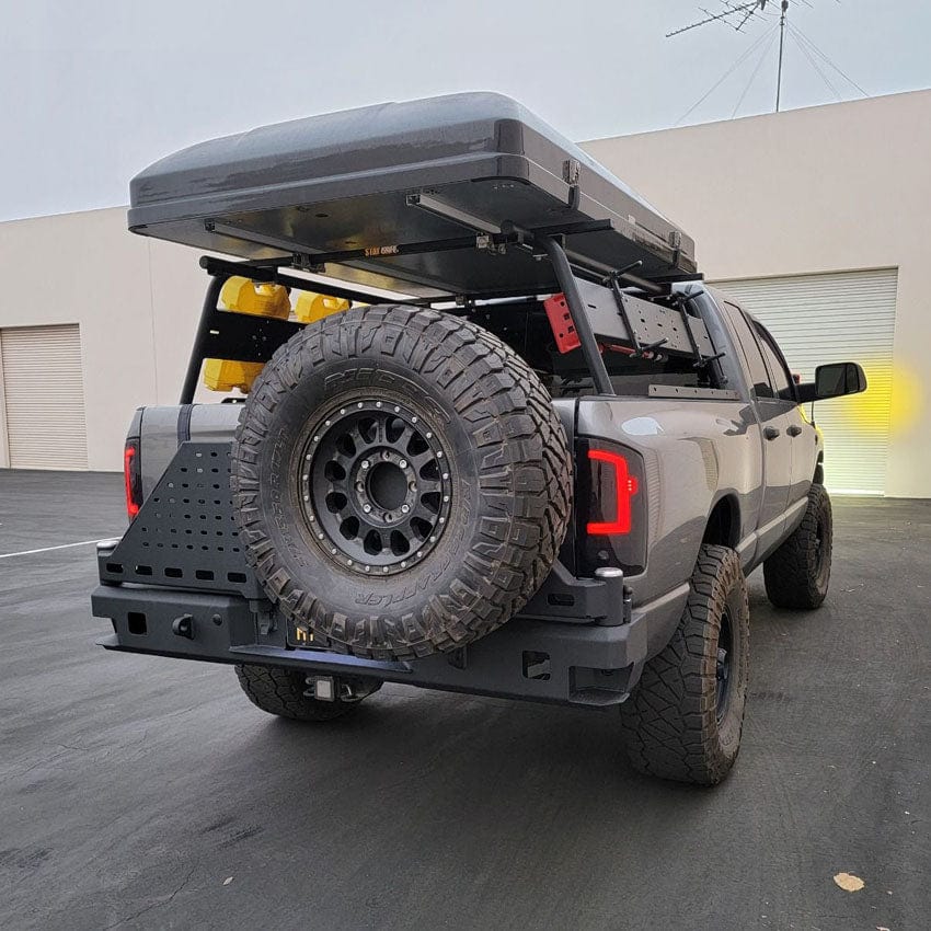 Chassis Unlimited Inc. Motor Vehicle Parts 2003-2009 RAM 2500/3500 OCTANE DUAL SWING OUT REAR BUMPER