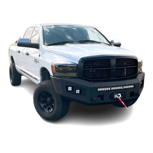 Chassis Unlimited Inc. Motor Vehicle Parts 2006-2009 RAM 2500/3500 ATTITUDE SERIES FRONT WINCH BUMPER