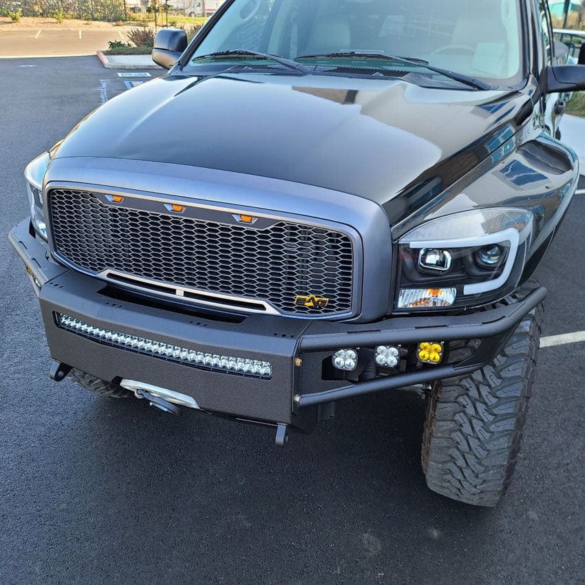 Chassis Unlimited Inc. Motor Vehicle Parts 2006-2009 RAM 2500/3500 DIABLO FRONT WINCH BUMPER