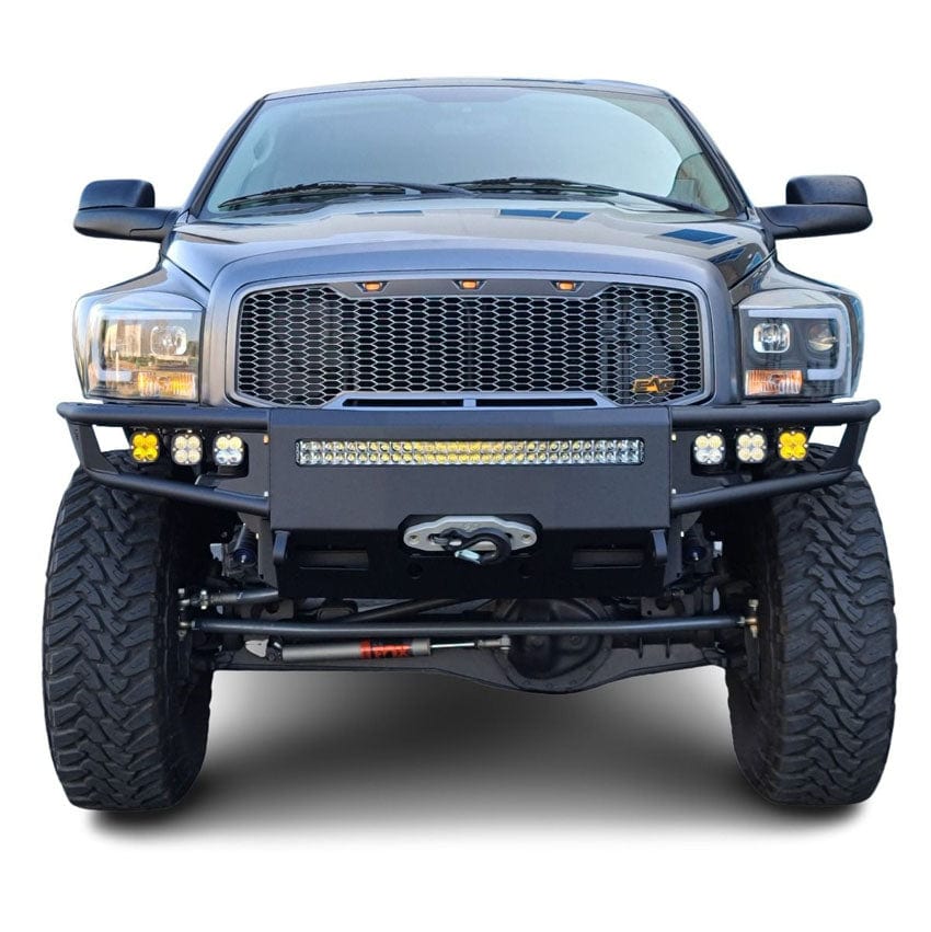 Chassis Unlimited Inc. Motor Vehicle Parts 2006-2009 RAM 2500/3500 DIABLO FRONT WINCH BUMPER