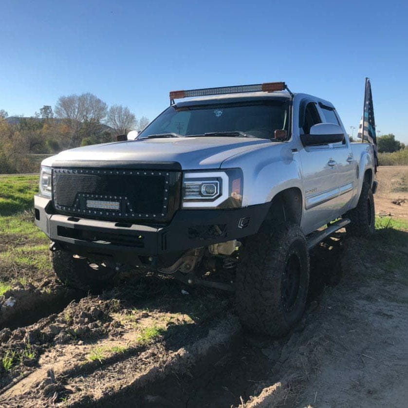 Chassis Unlimited Inc. Motor Vehicle Parts 2007-2013 GMC SIERRA 1500 OCTANE FRONT WINCH BUMPER