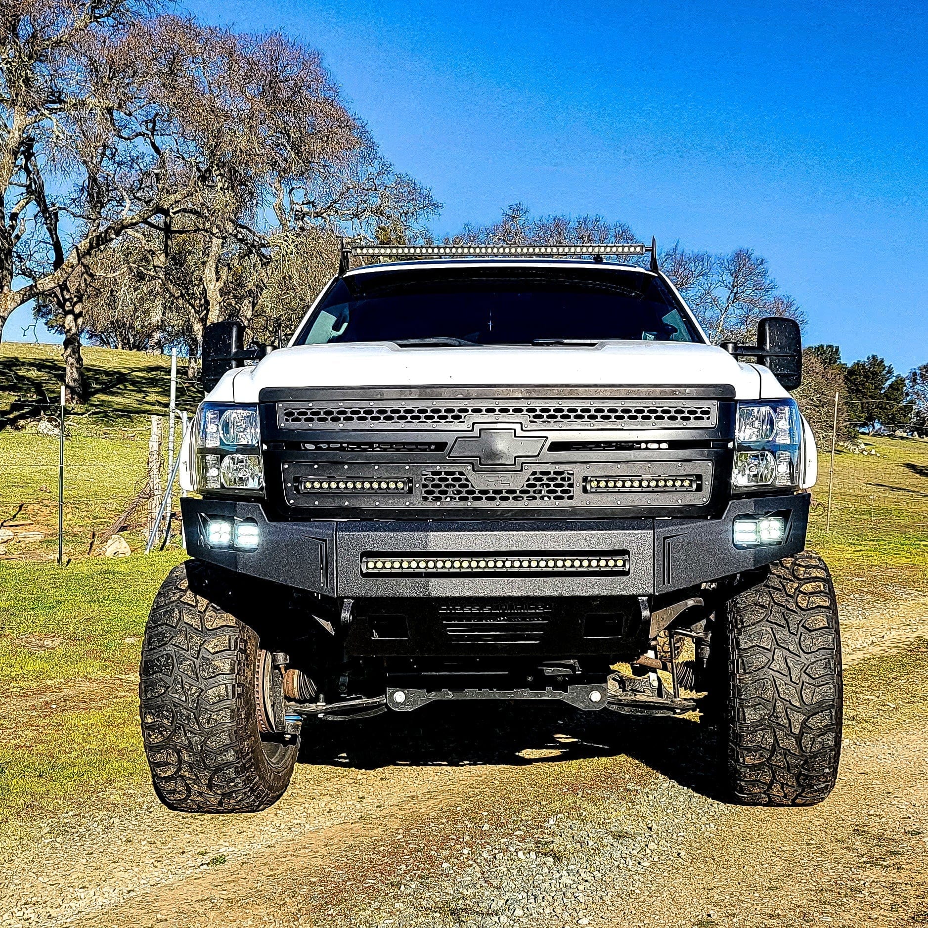 Chassis Unlimited Inc. Motor Vehicle Parts 2008-2010 CHEVY SILVERADO 2500/3500 OCTANE FRONT BUMPER