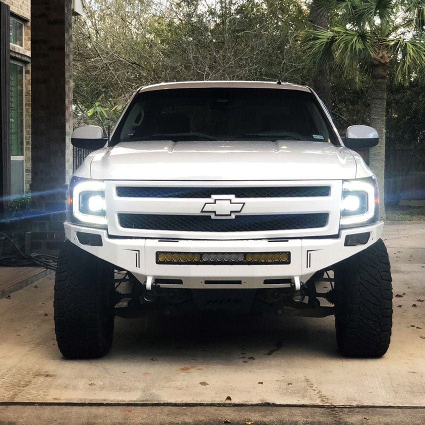 Chassis Unlimited Inc. Motor Vehicle Parts 2008-2013 CHEVY SILVERADO 1500 OCTANE FRONT WINCH BUMPER