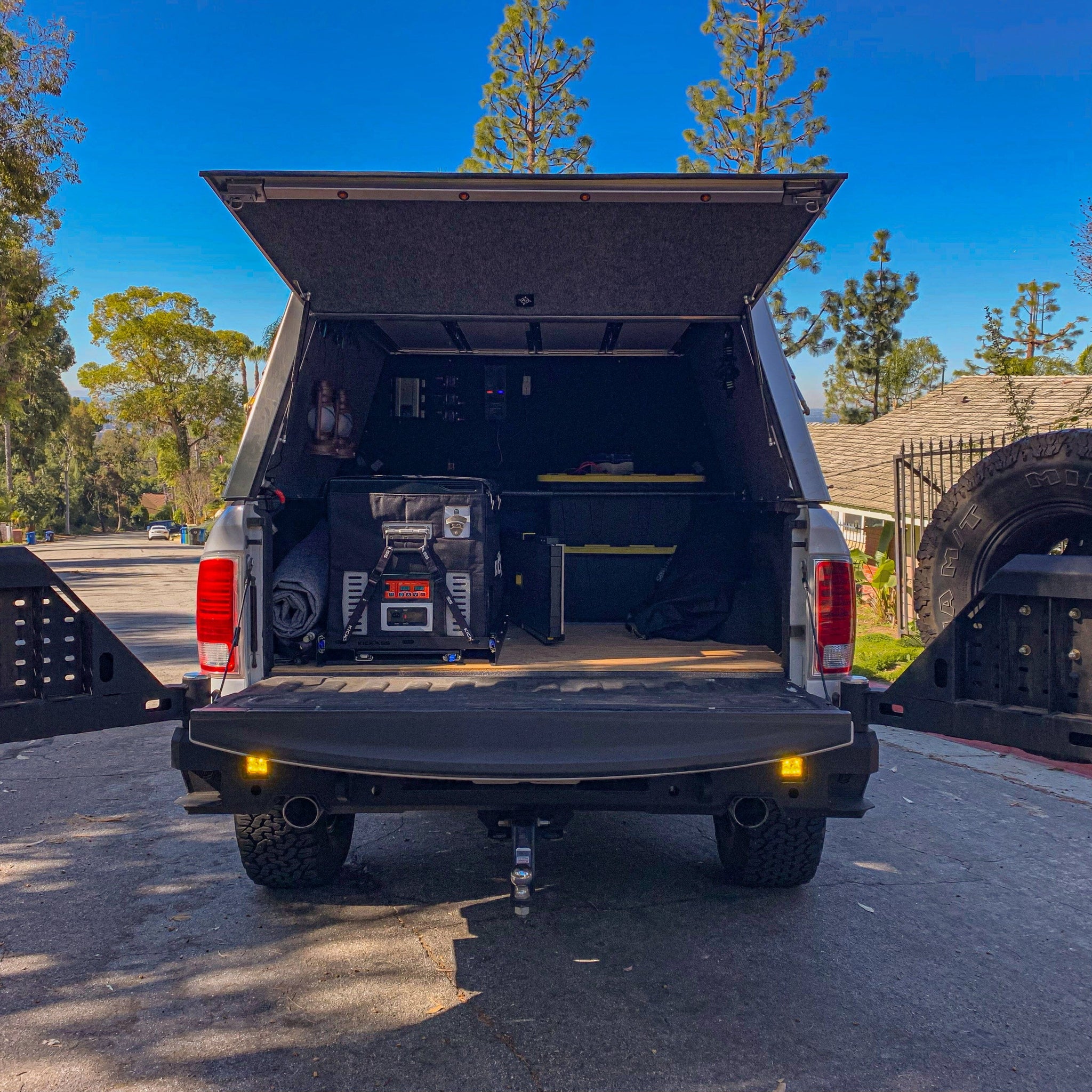 Chassis Unlimited Inc. Motor Vehicle Parts 2009-2018 RAM 1500 OCTANE DUAL SWING OUT REAR BUMPER