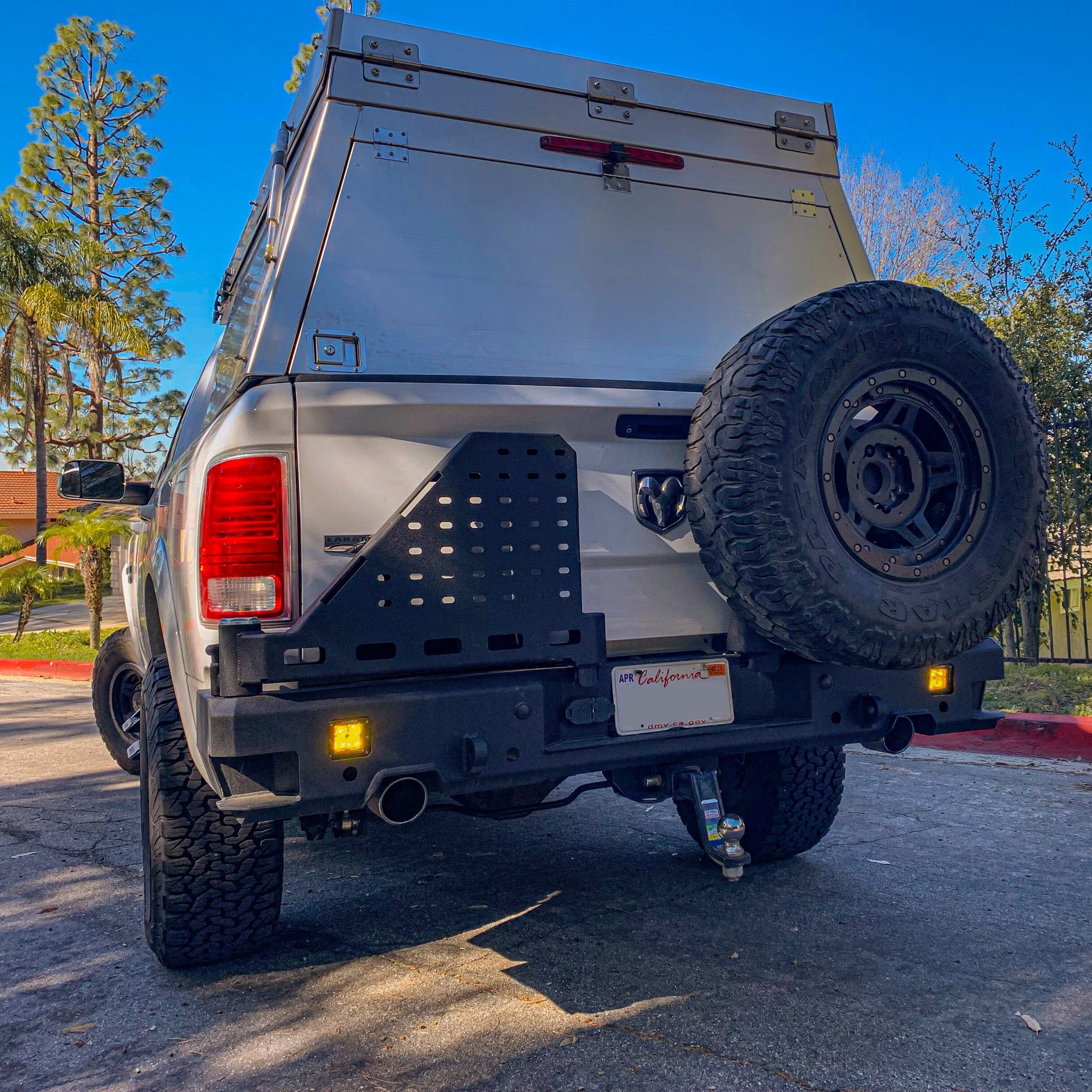 Chassis Unlimited Inc. Motor Vehicle Parts 2009-2018 RAM 1500 OCTANE DUAL SWING OUT REAR BUMPER