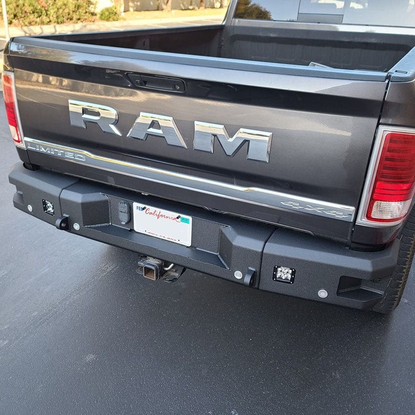 Chassis Unlimited Inc. Motor Vehicle Parts 2010-2018 RAM 2500/3500 ATTITUDE SERIES REAR BUMPER
