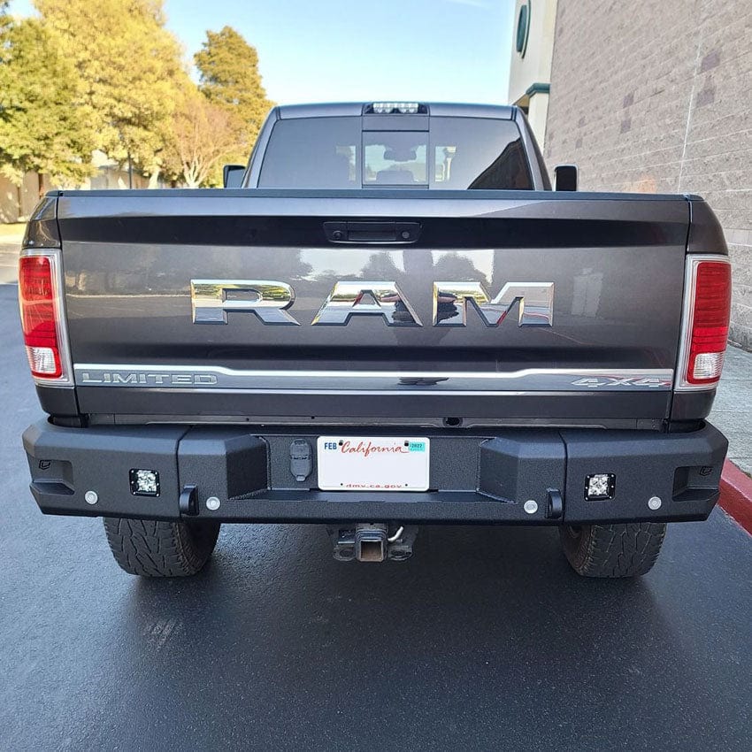 Chassis Unlimited Inc. Motor Vehicle Parts 2010-2018 RAM 2500/3500 ATTITUDE SERIES REAR BUMPER