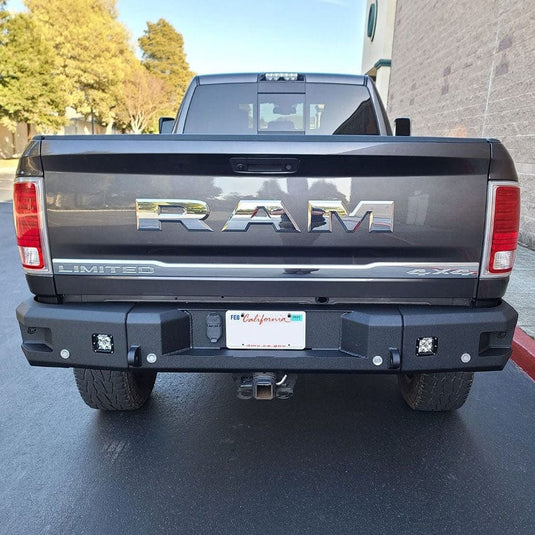 Chassis Unlimited Inc. Motor Vehicle Parts 2010-2018 RAM 2500/3500 ATTITUDE SERIES REAR BUMPER
