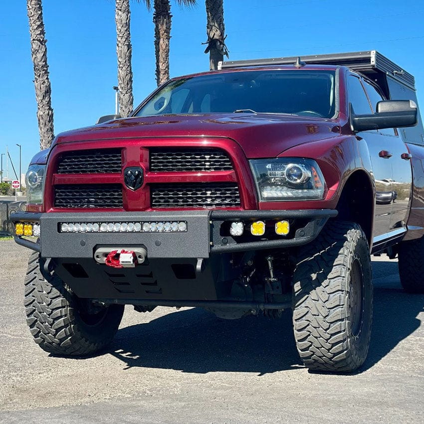 Chassis Unlimited Inc. Motor Vehicle Parts 2010-2018 RAM 2500/3500 DIABLO FRONT WINCH BUMPER
