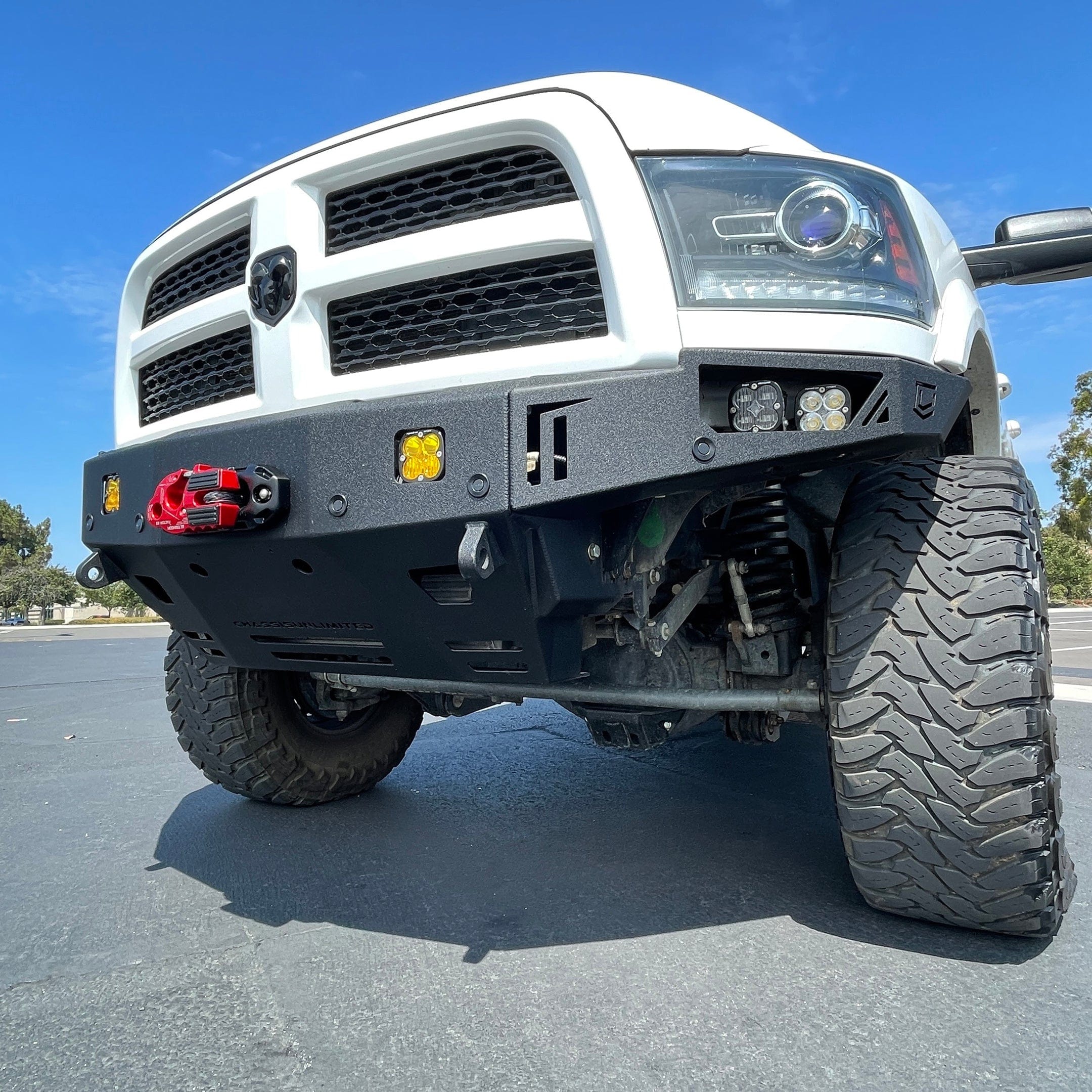 Chassis Unlimited Inc. Motor Vehicle Parts 2010-2018 RAM 2500/3500 OCTANE SERIES FRONT WINCH BUMPER
