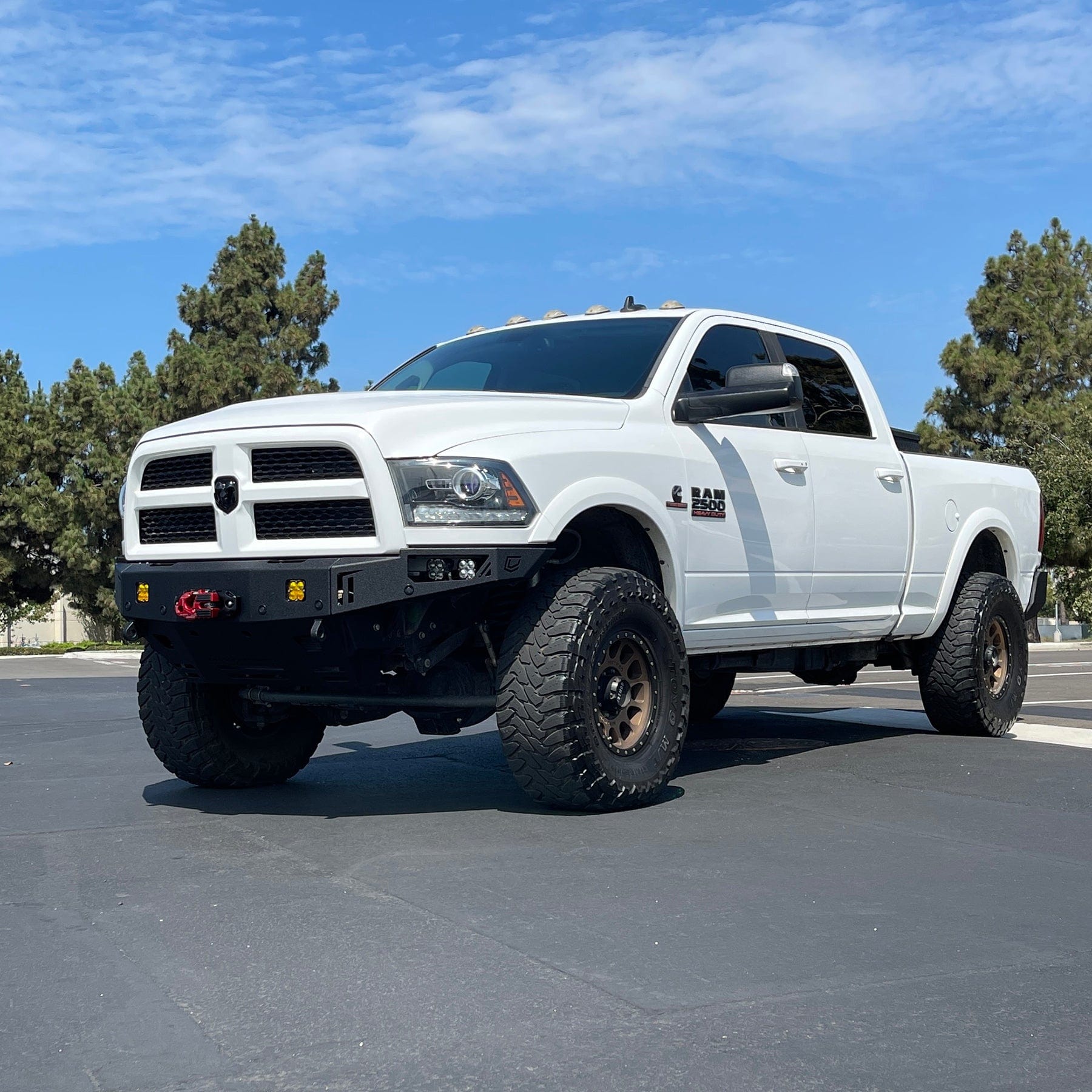 Chassis Unlimited Inc. Motor Vehicle Parts 2010-2018 RAM 2500/3500 OCTANE SERIES FRONT WINCH BUMPER