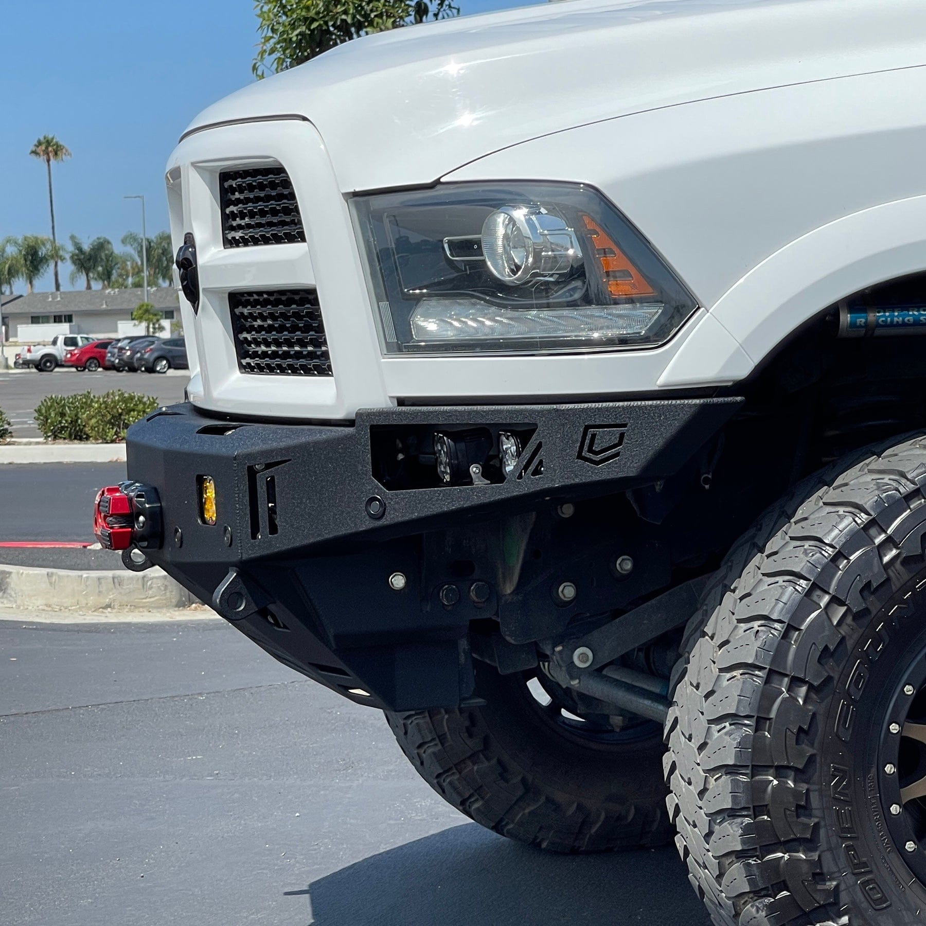 Chassis Unlimited Inc. Motor Vehicle Parts 2010-2018 RAM 2500/3500 OCTANE SERIES FRONT WINCH BUMPER