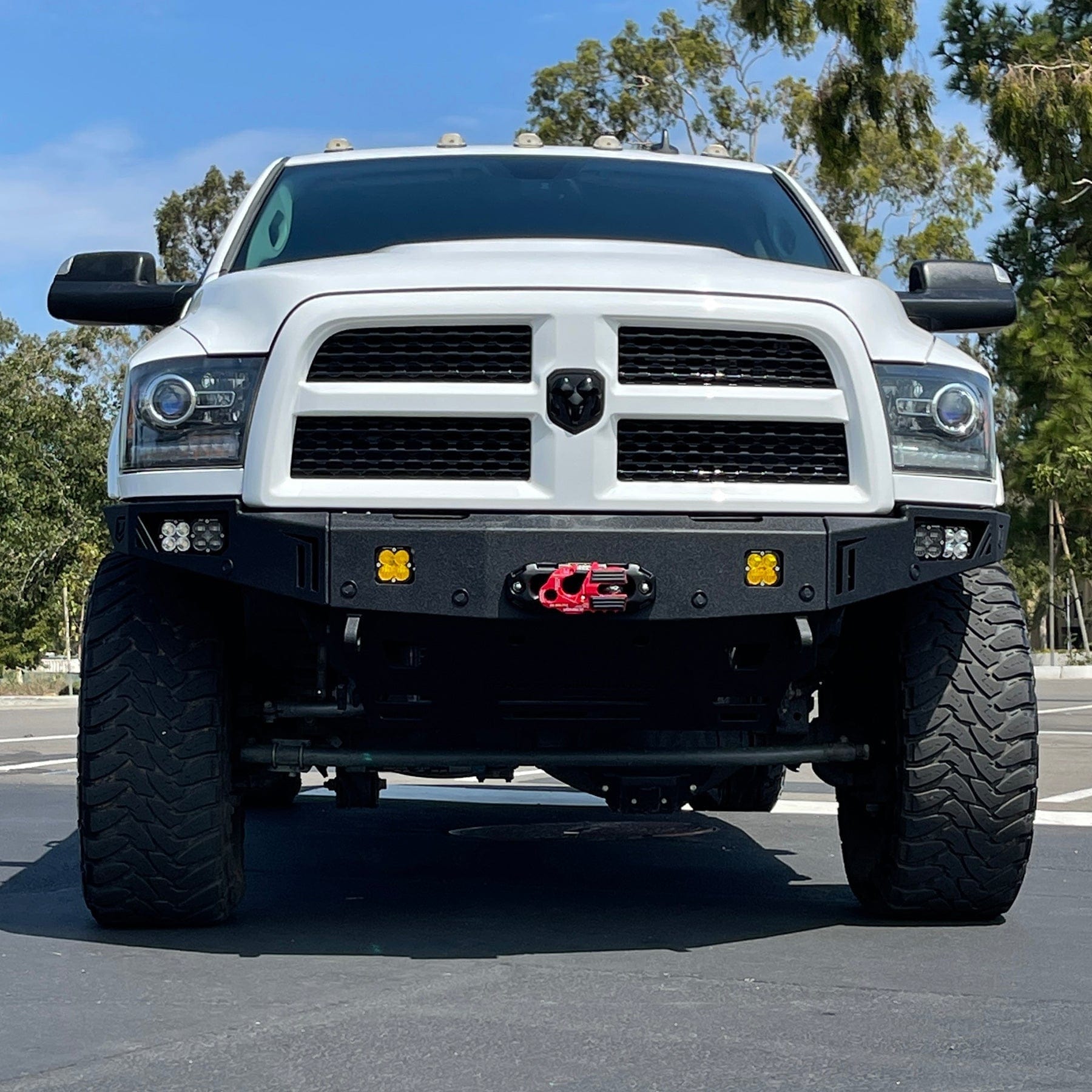 Chassis Unlimited Inc. Motor Vehicle Parts 2010-2018 RAM 2500/3500 OCTANE SERIES FRONT WINCH BUMPER