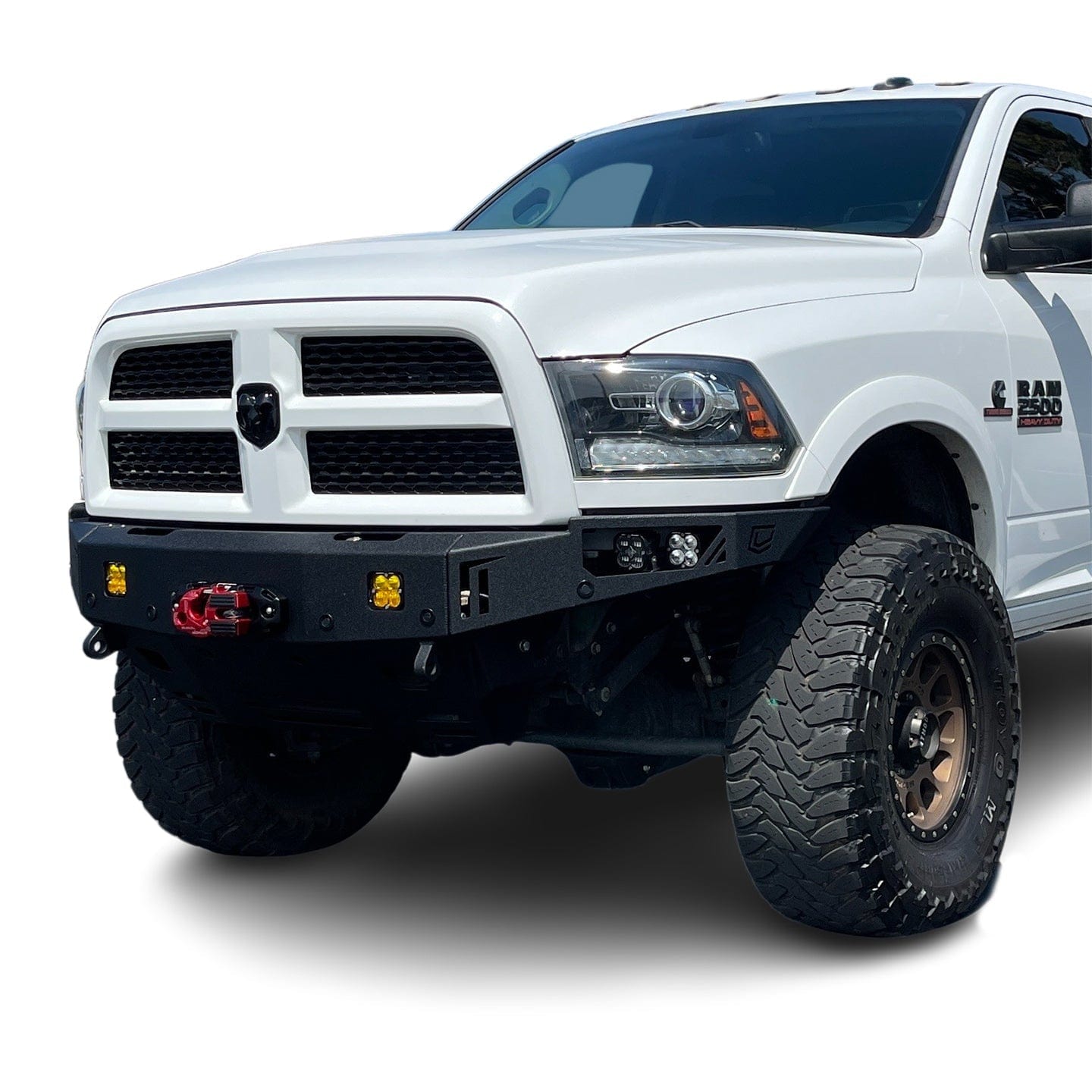 Chassis Unlimited Inc. Motor Vehicle Parts 2010-2018 RAM 2500/3500 OCTANE SERIES FRONT WINCH BUMPER