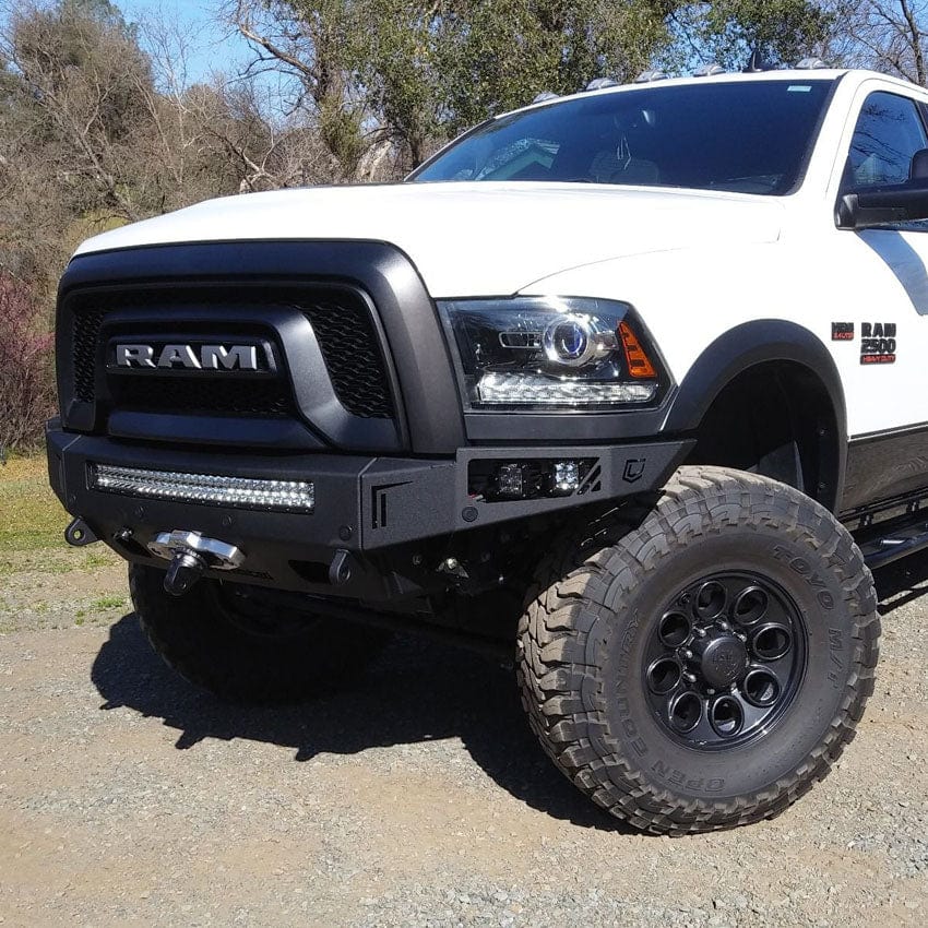 Chassis Unlimited Inc. Motor Vehicle Parts 2010-2018 RAM POWERWAGON OCTANE SERIES FRONT BUMPER