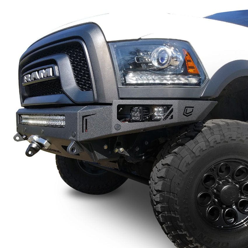 Chassis Unlimited Inc. Motor Vehicle Parts 2010-2018 RAM POWERWAGON OCTANE SERIES FRONT BUMPER