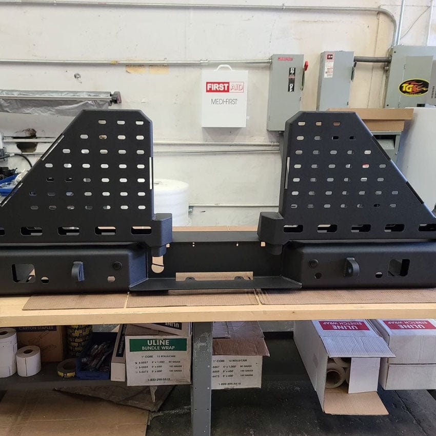 Chassis Unlimited Inc. Motor Vehicle Parts 2010-2024 RAM 2500/3500 HIGH CLEARANCE DUAL SWING OUT REAR BUMPER