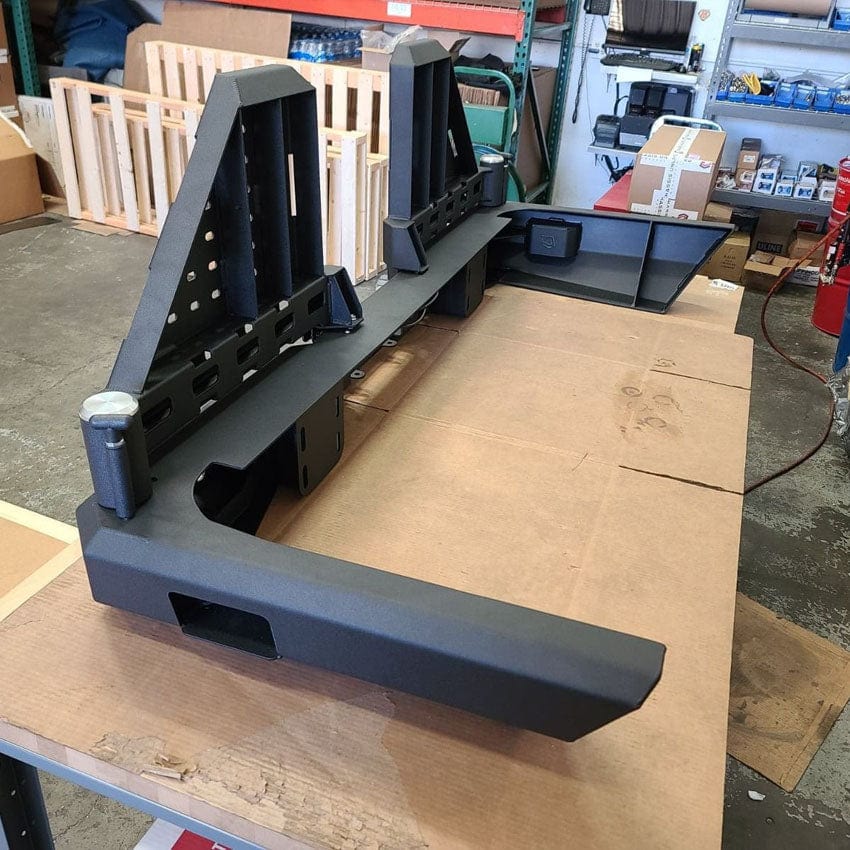 Chassis Unlimited Inc. Motor Vehicle Parts 2010-2024 RAM 2500/3500 HIGH CLEARANCE DUAL SWING OUT REAR BUMPER