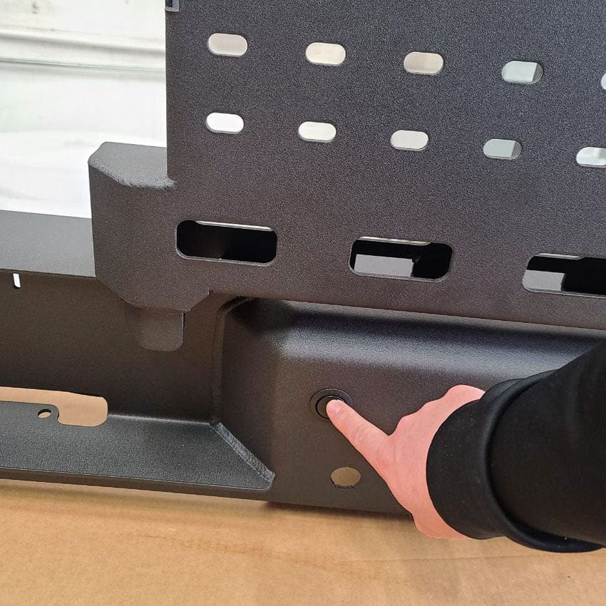 Chassis Unlimited Inc. Motor Vehicle Parts 2010-2024 RAM 2500/3500 OCTANE DUAL SWING OUT REAR BUMPER