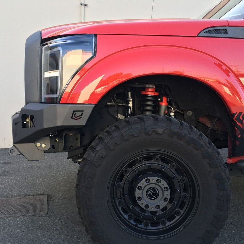 Chassis Unlimited Inc. Motor Vehicle Parts 2011-2016 FORD SUPERDUTY F250/F350 OCTANE SERIES FRONT WINCH BUMPER