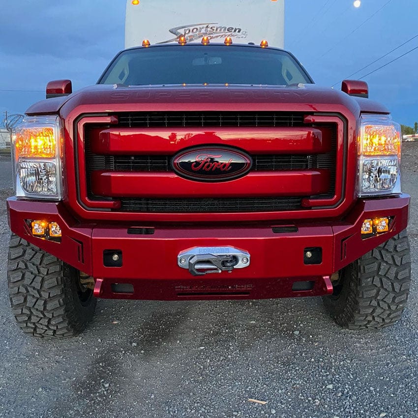 Chassis Unlimited Inc. Motor Vehicle Parts 2011-2016 FORD SUPERDUTY F250/F350 OCTANE SERIES FRONT WINCH BUMPER