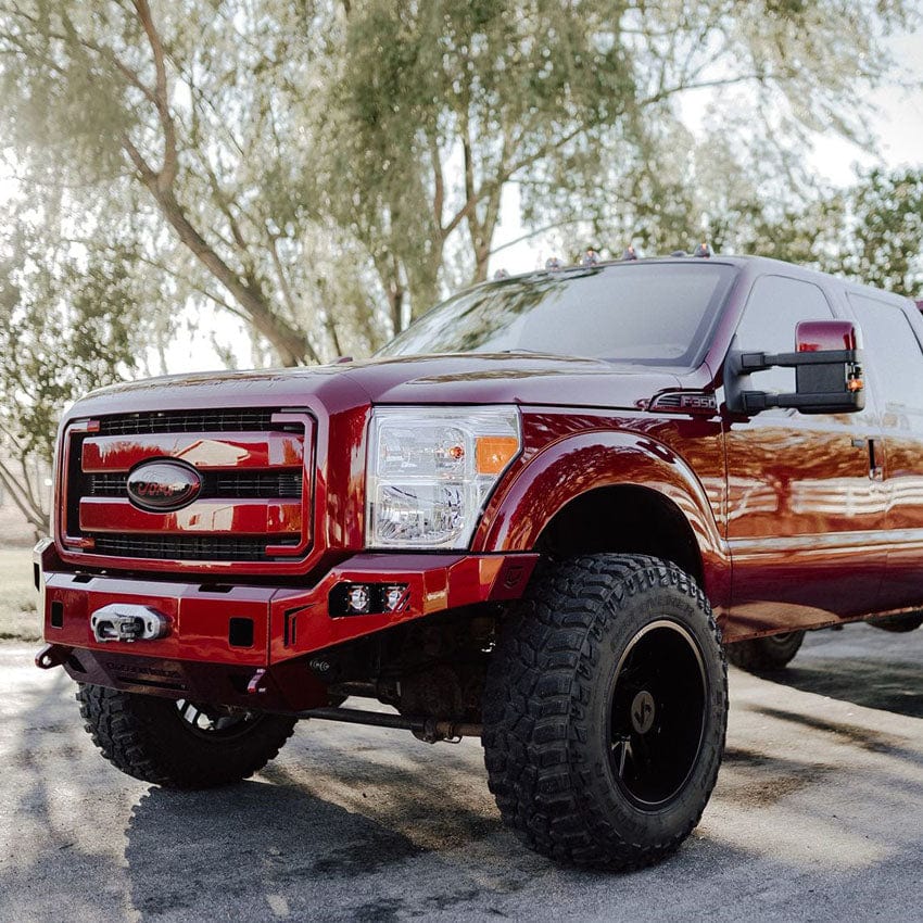 Chassis Unlimited Inc. Motor Vehicle Parts 2011-2016 FORD SUPERDUTY F250/F350 OCTANE SERIES FRONT WINCH BUMPER