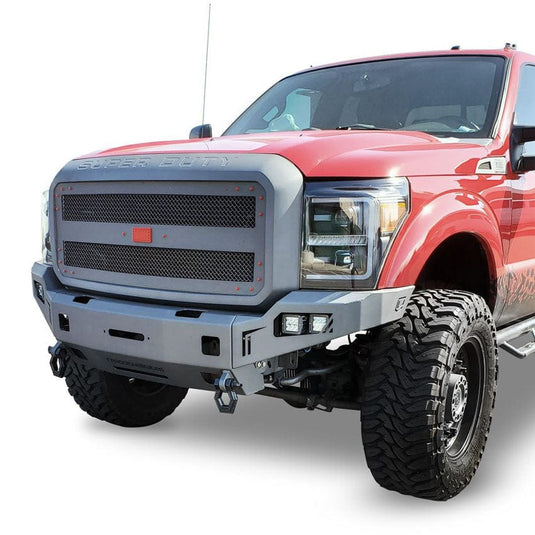 Chassis Unlimited Inc. Motor Vehicle Parts 2011-2016 FORD SUPERDUTY F250/F350 OCTANE SERIES FRONT WINCH BUMPER