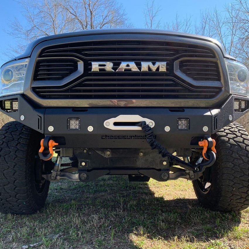 Chassis Unlimited Inc. Motor Vehicle Parts 2013-2018 RAM 1500 OCTANE SERIES FRONT WINCH BUMPER