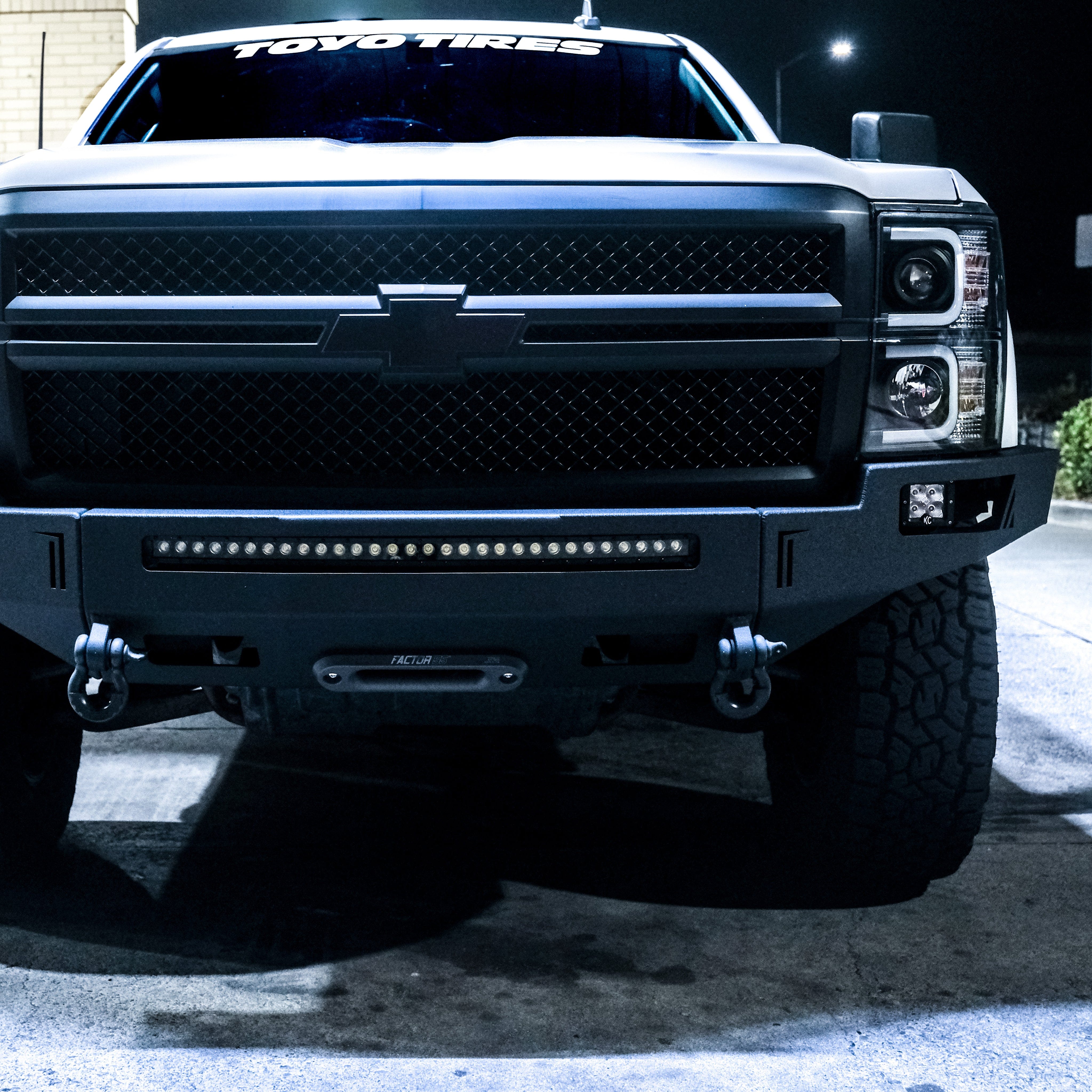 Chassis Unlimited Inc. Motor Vehicle Parts 2014-2015 CHEVROLET SILVERADO 1500 OCTANE FRONT WINCH BUMPER