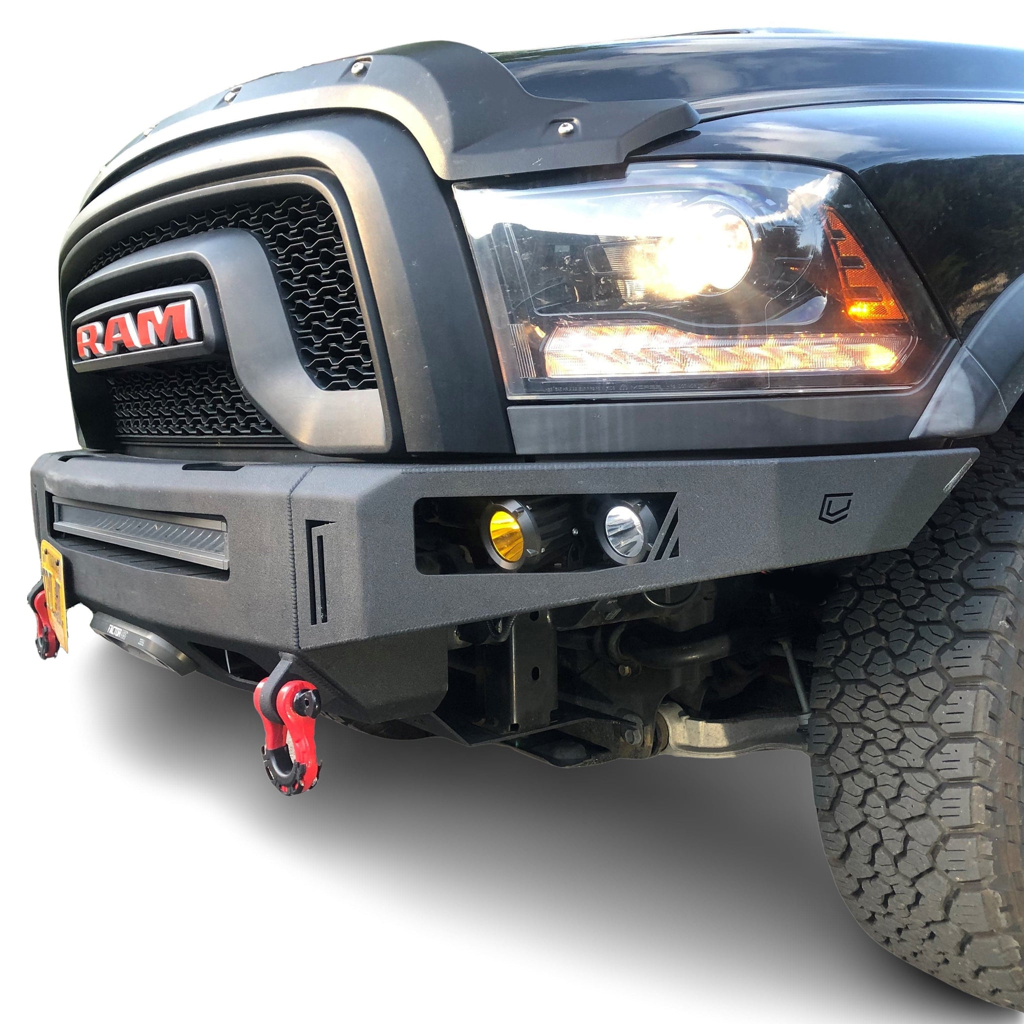 Chassis Unlimited Inc. Motor Vehicle Parts 2015-2018 RAM REBEL OCTANE SERIES FRONT WINCH BUMPER