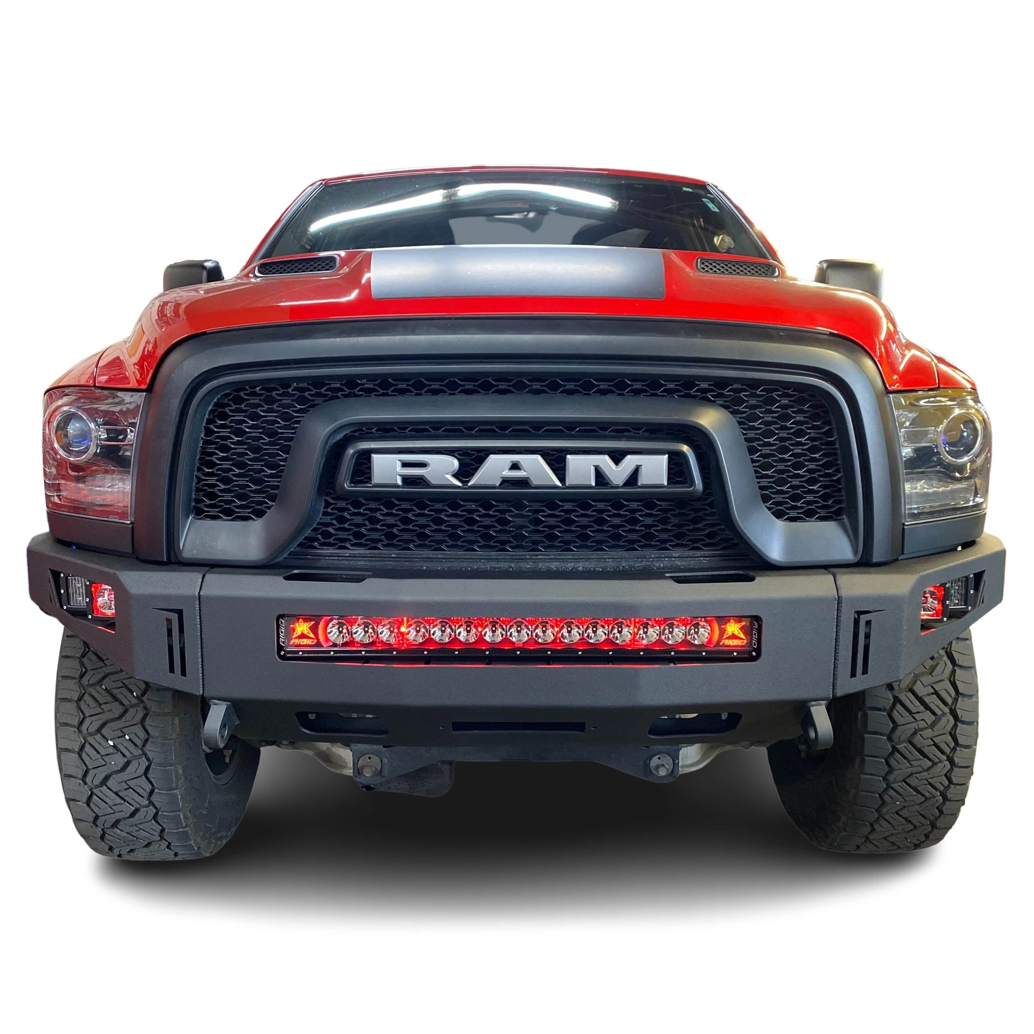 Chassis Unlimited Inc. Motor Vehicle Parts 2015-2018 RAM REBEL OCTANE SERIES FRONT WINCH BUMPER