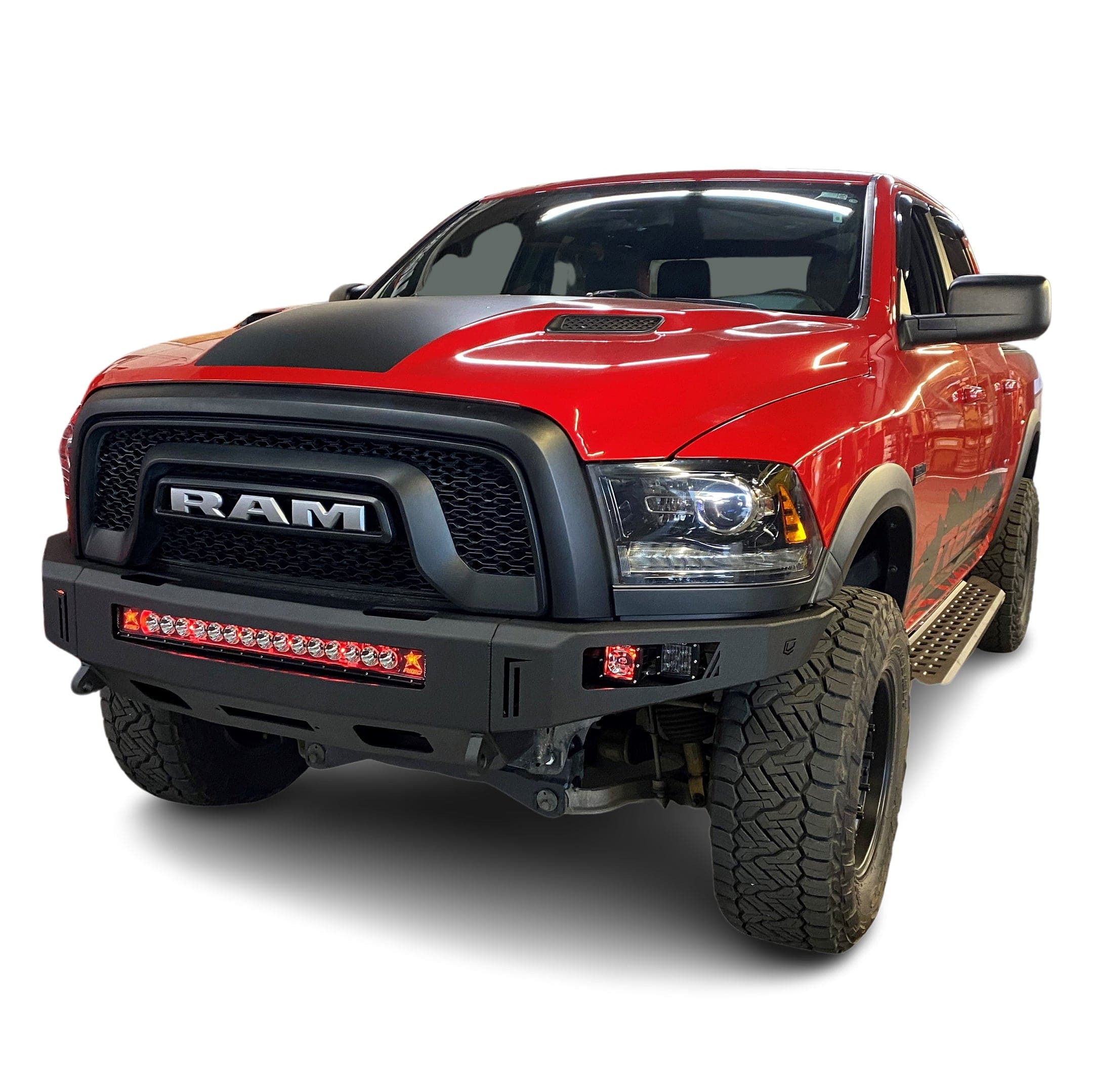 Chassis Unlimited Inc. Motor Vehicle Parts 2015-2018 RAM REBEL OCTANE SERIES FRONT WINCH BUMPER