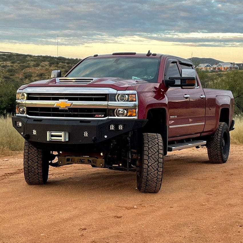 Chassis Unlimited Inc. Motor Vehicle Parts 2015-2019 CHEVY SILVERADO 2500/3500 OCTANE FRONT WINCH BUMPER