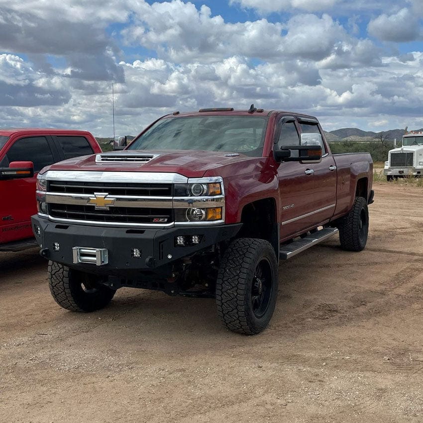 Chassis Unlimited Inc. Motor Vehicle Parts 2015-2019 CHEVY SILVERADO 2500/3500 OCTANE FRONT WINCH BUMPER