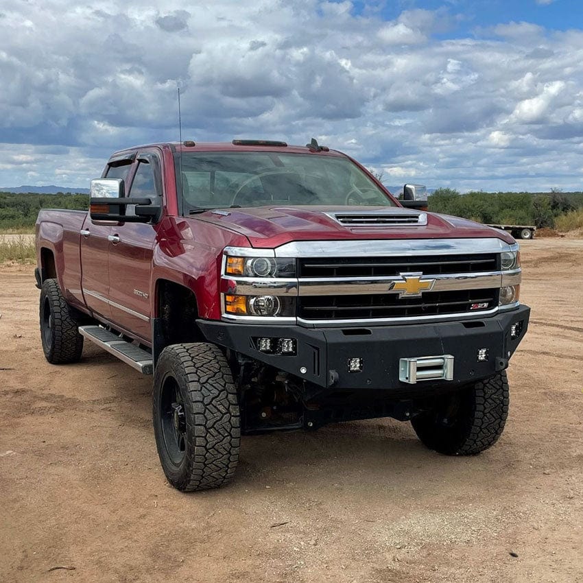 Chassis Unlimited Inc. Motor Vehicle Parts 2015-2019 CHEVY SILVERADO 2500/3500 OCTANE FRONT WINCH BUMPER