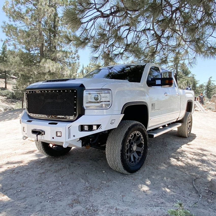 Chassis Unlimited Inc. Motor Vehicle Parts 2015-2019 GMC 2500HD/3500HD FRONT OCTANE WINCH BUMPER
