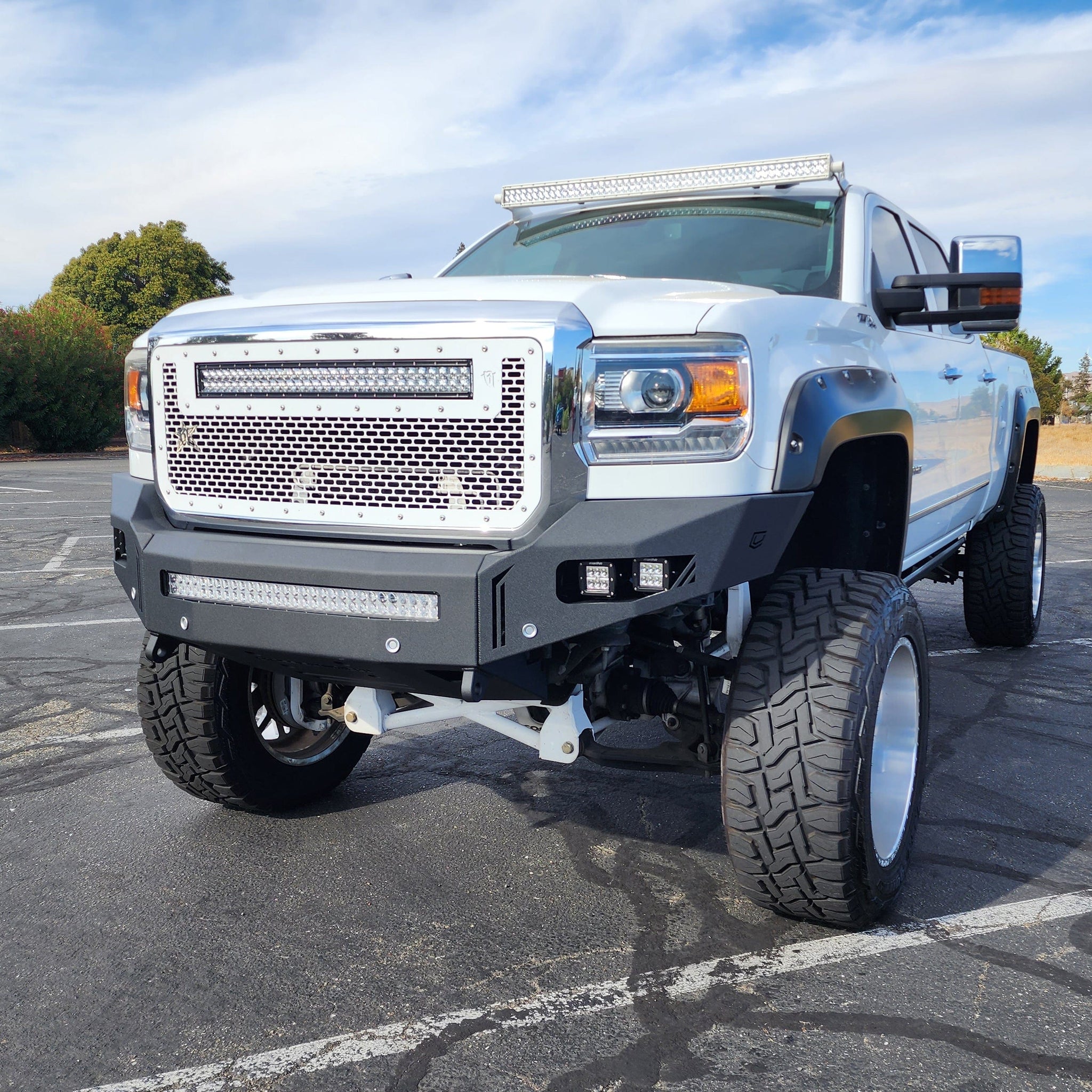 Chassis Unlimited Inc. Motor Vehicle Parts 2015-2019 GMC 2500HD/3500HD OCTANE SERIES FRONT BUMPER