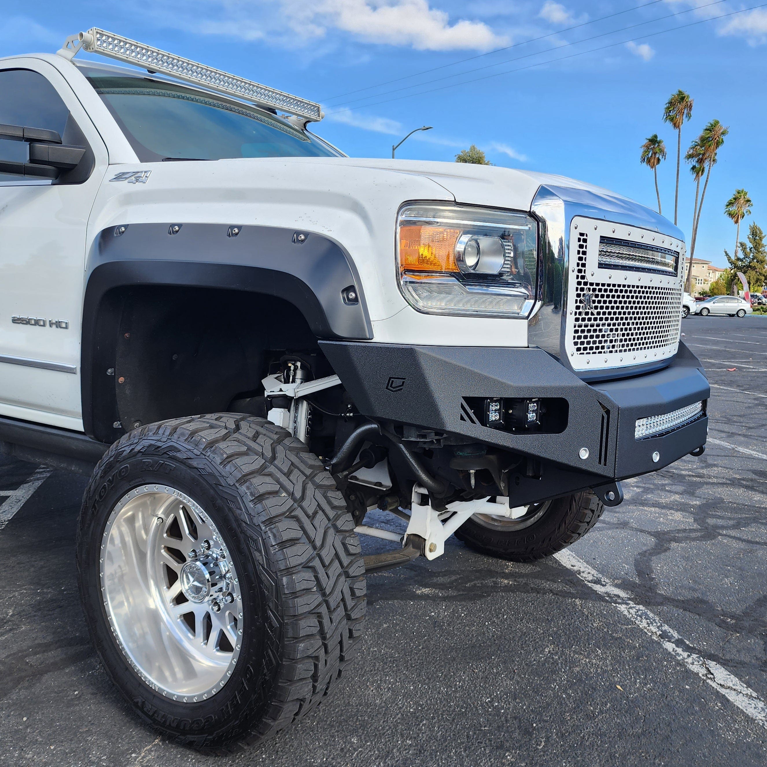 Chassis Unlimited Inc. Motor Vehicle Parts 2015-2019 GMC 2500HD/3500HD OCTANE SERIES FRONT BUMPER