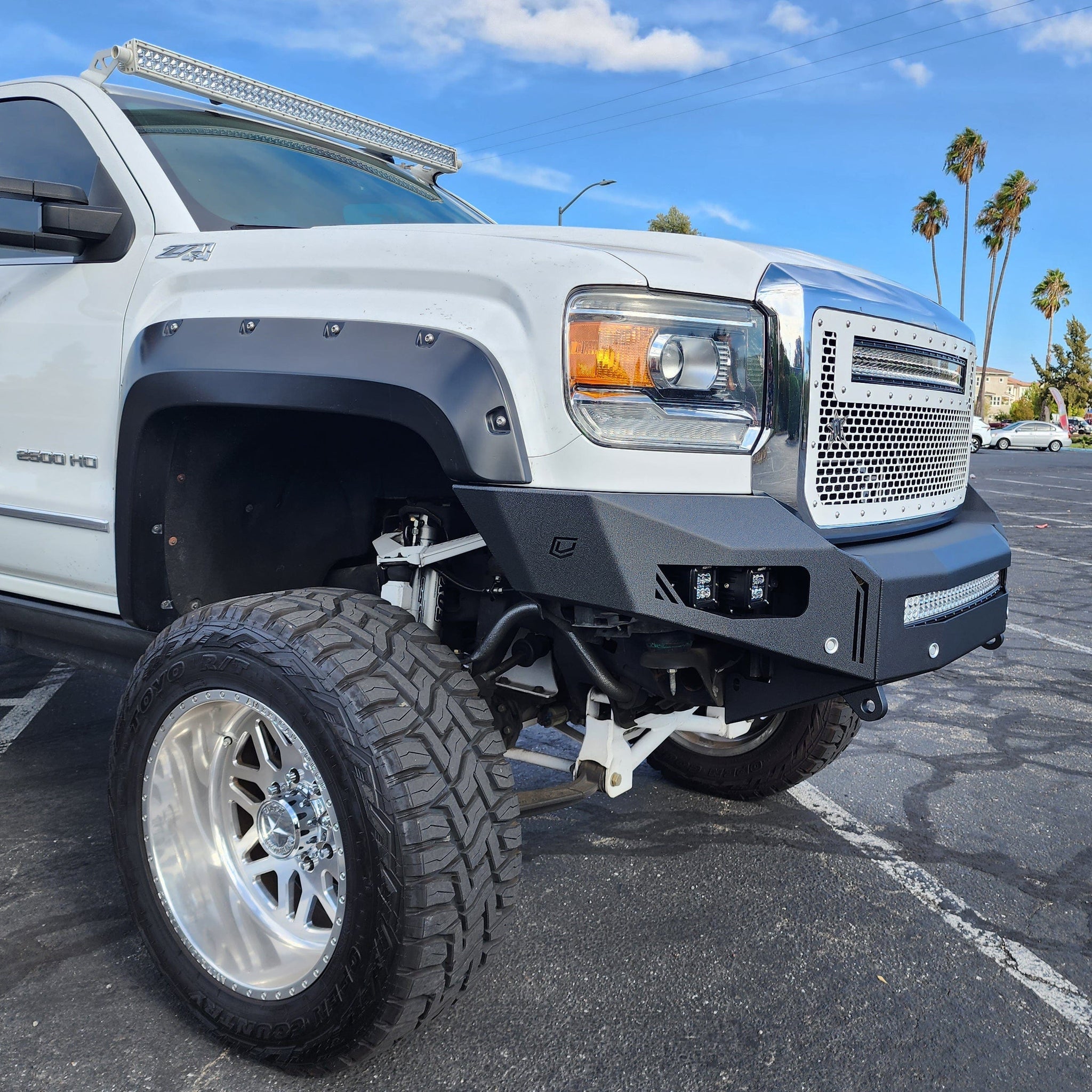 Chassis Unlimited Inc. Motor Vehicle Parts 2015-2019 GMC 2500HD/3500HD OCTANE SERIES FRONT BUMPER