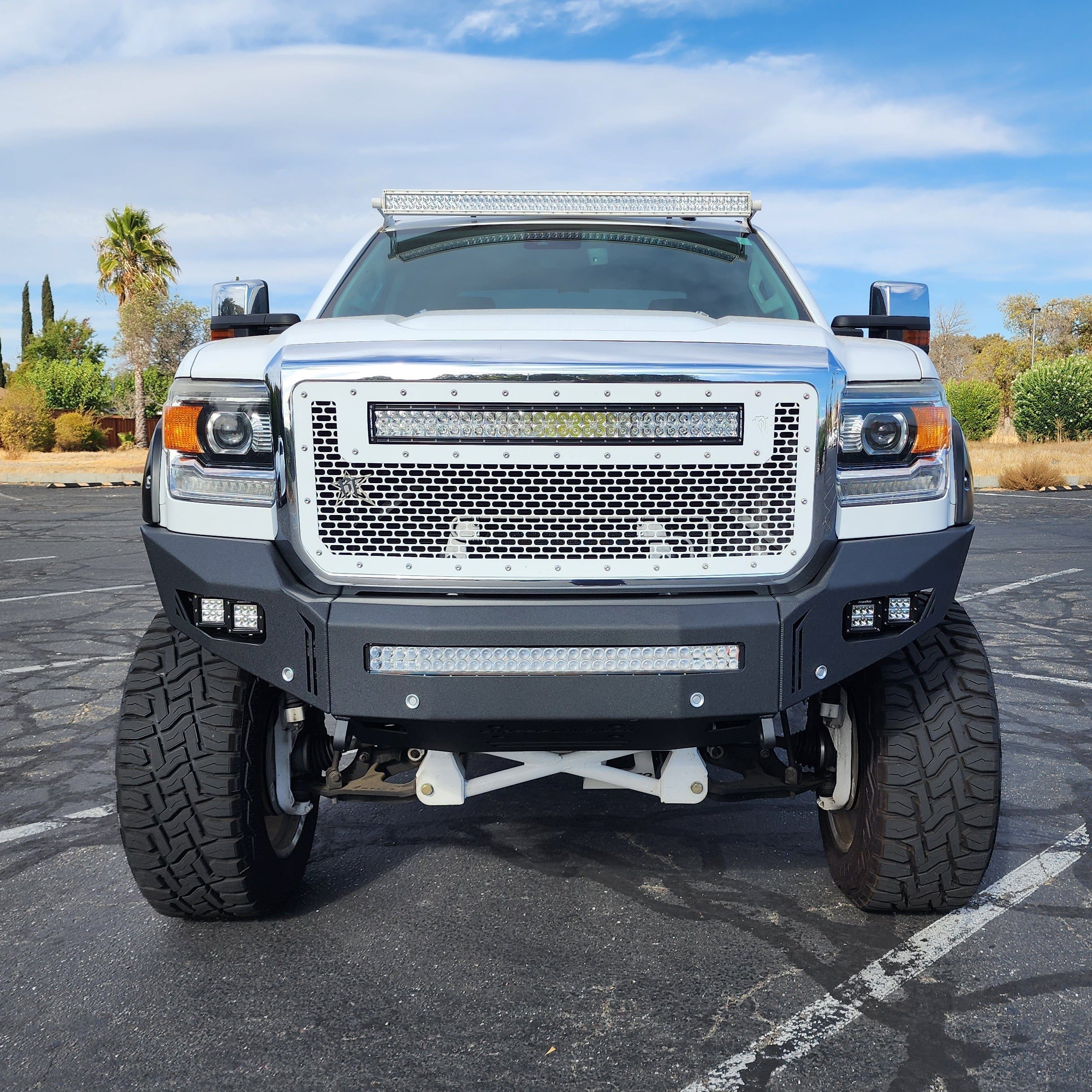 Chassis Unlimited Inc. Motor Vehicle Parts 2015-2019 GMC 2500HD/3500HD OCTANE SERIES FRONT BUMPER