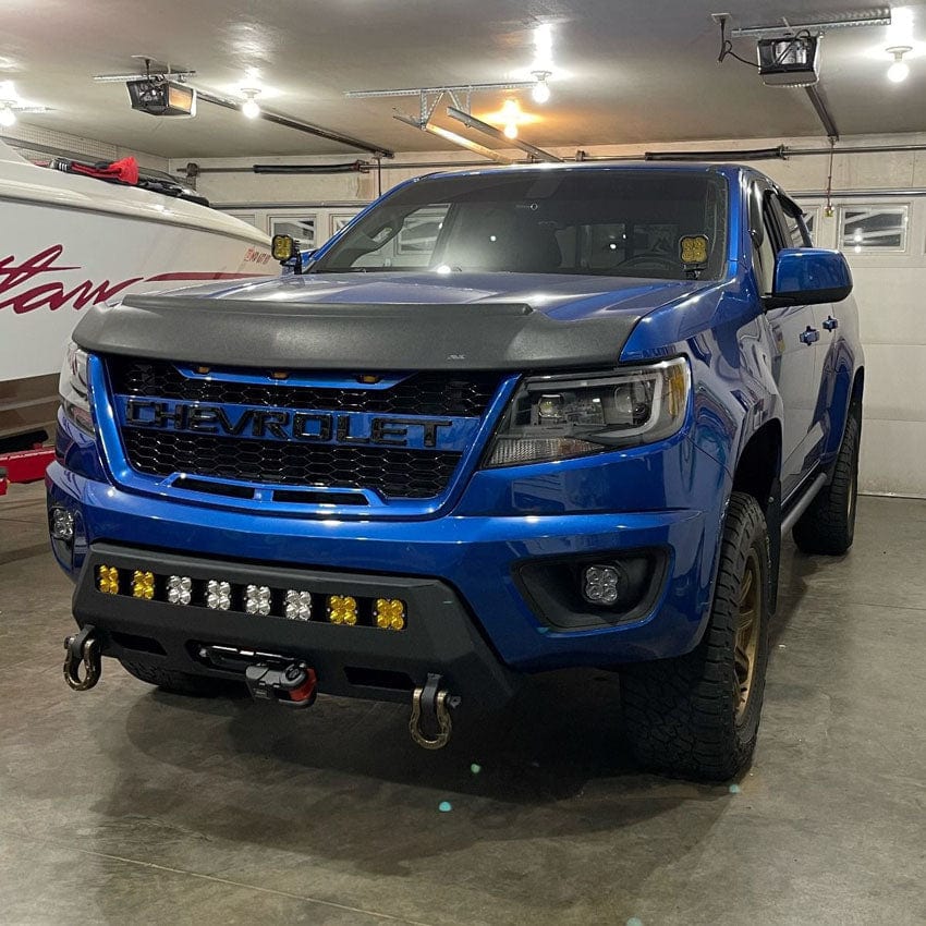 Chassis Unlimited Inc. Motor Vehicle Parts 2015-2020 CHEVY COLORADO PROLITE FRONT WINCH BUMPER