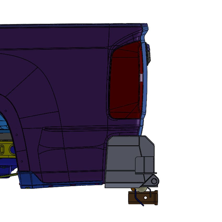 Chassis Unlimited Inc. Motor Vehicle Parts 2015-2020 CHEVY COLORADO / ZR2 / GMC CANYON OCTANE REAR BUMPER